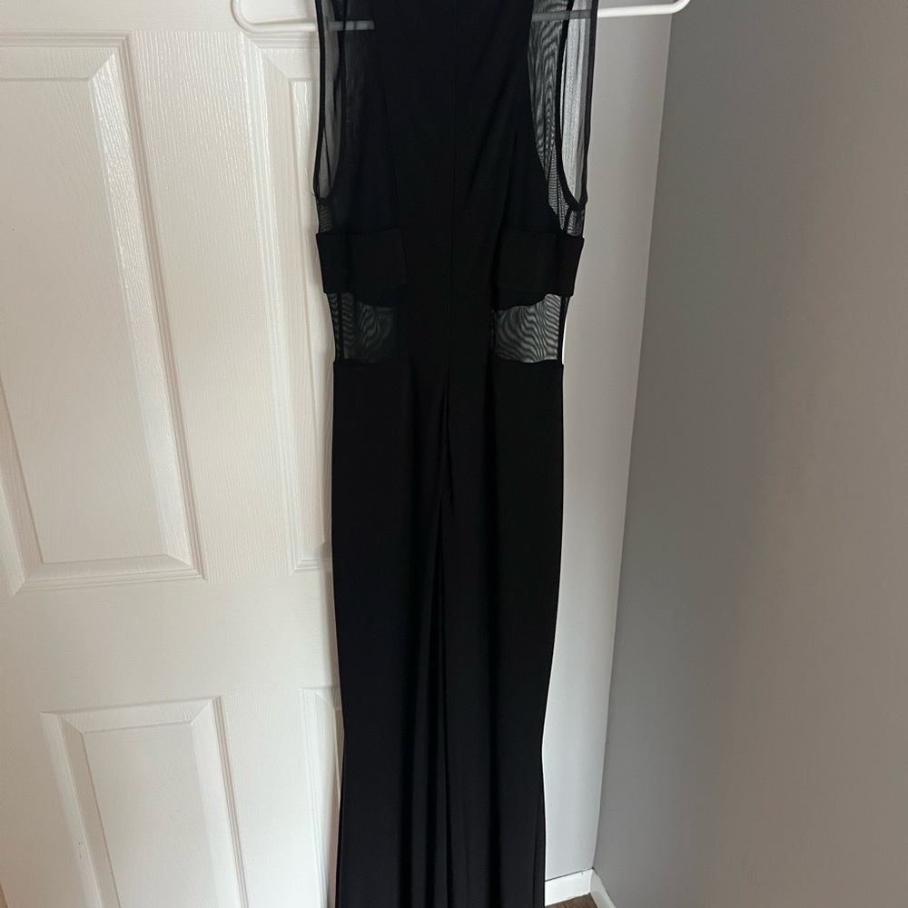 Elegant Black Maxi Dress